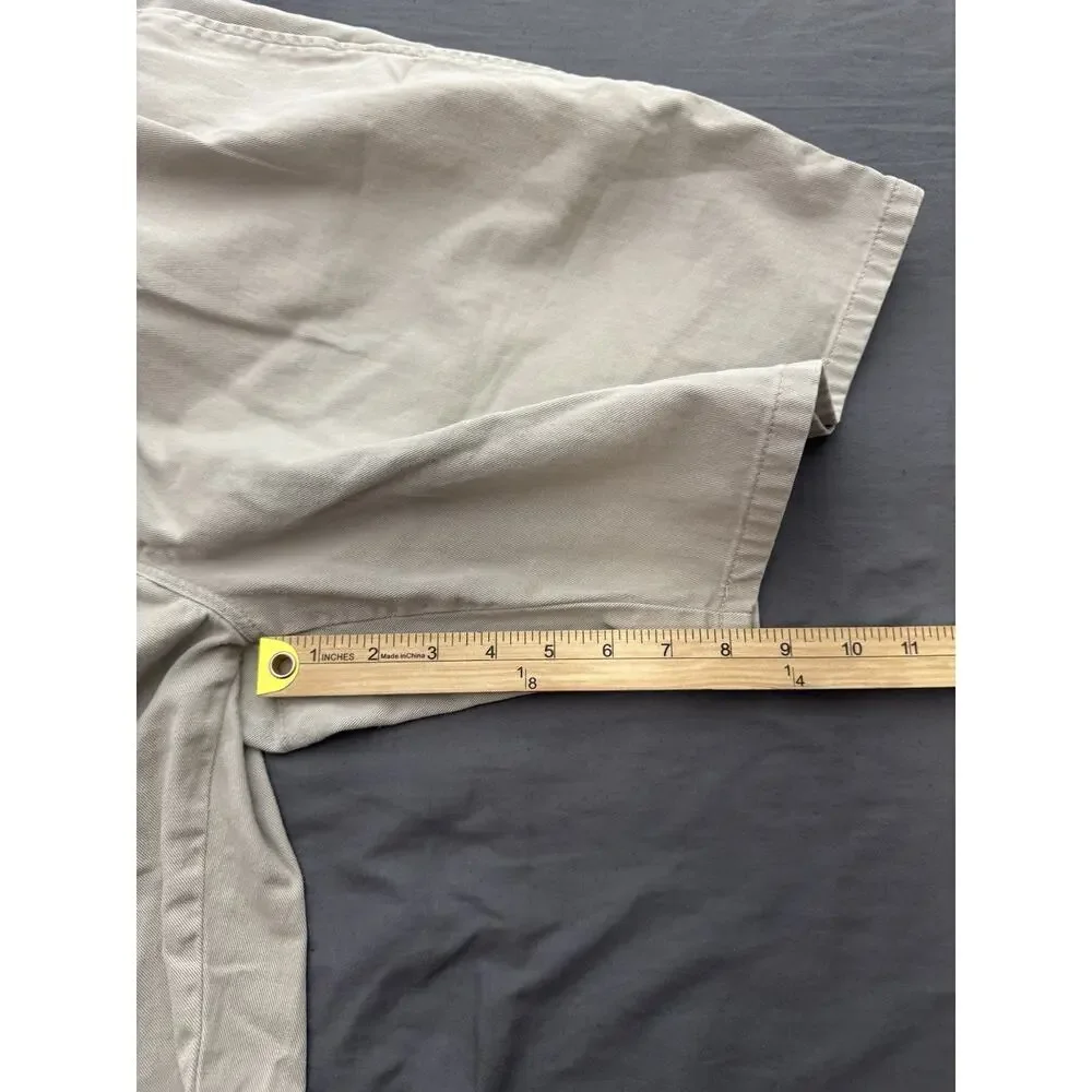 Polo Ralph Lauren Chino Shorts Men’s 39 Beige‎ Pleated Classic 8.5” Inseam